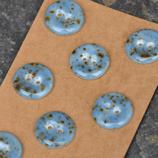 17mm porcelain buttons shipwreck