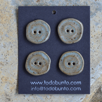 4 pcs 24-26mm ceramic buttons