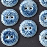 20mm porcelain buttons frosted