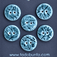 20mm porcelain buttons fog