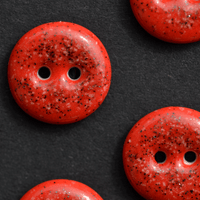 15/16mm porcelain buttons strawberry